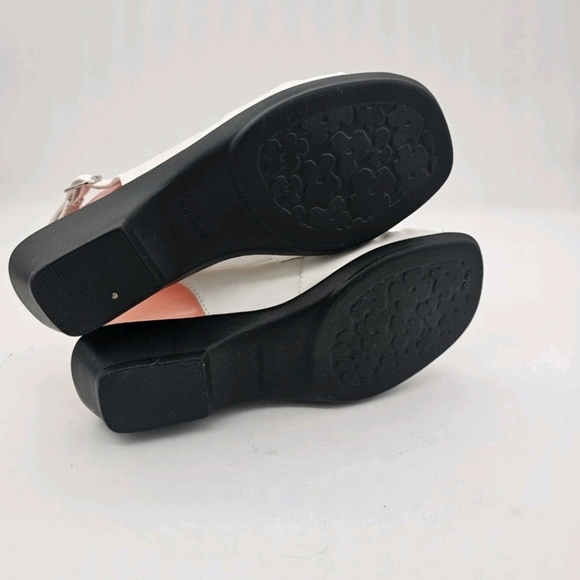 Easy Street Womens Fantasia Sandal Gathered Slip On Elastic Slingback White 7.5M - Picture 12 of 14